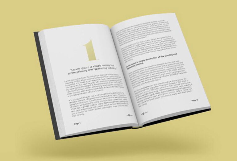 Free Hardcover Standing Book Mockup | Mockuptree