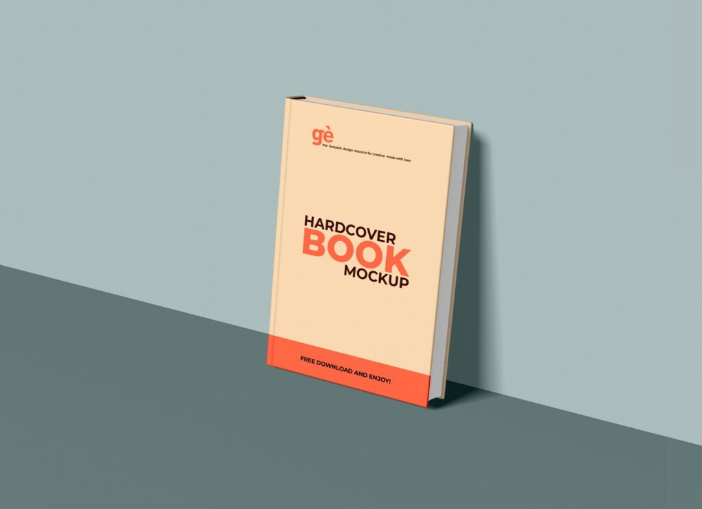 Free PSD Hard Cover Book Mockup | Mockuptree