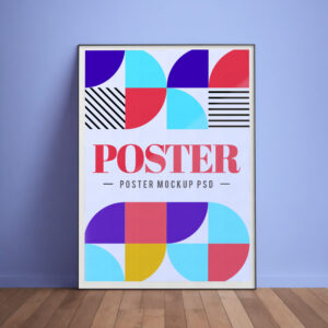 Free Room Framed Poster Mockup | Mockuptree