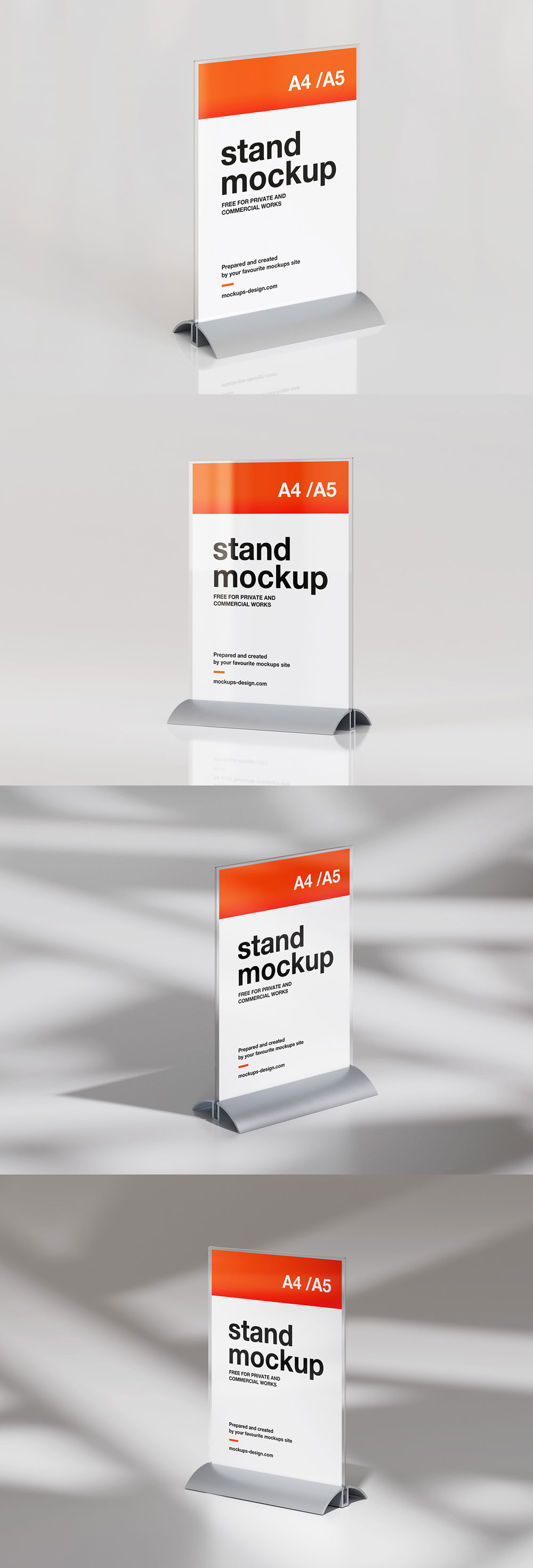 Free Desk Stand Mockup