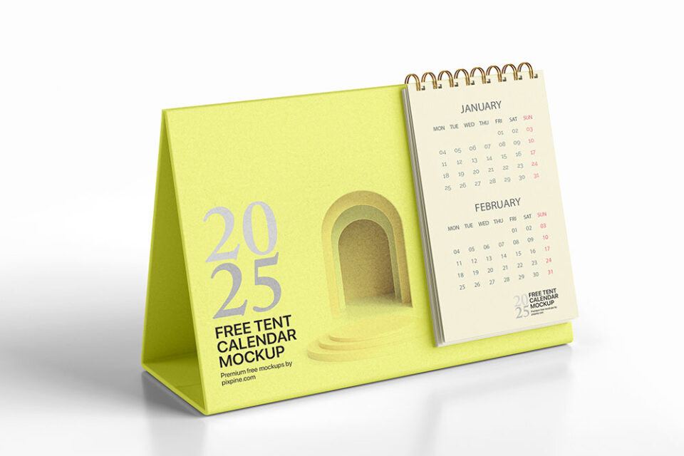 Free Calendar Mockups | Mockuptree