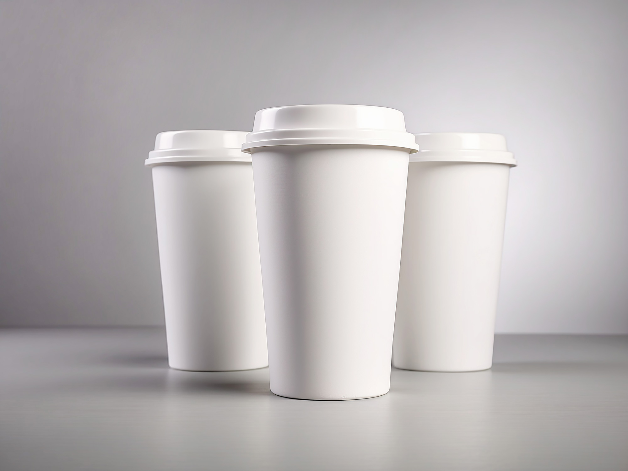 Free Papers Coffee Cup Mockup