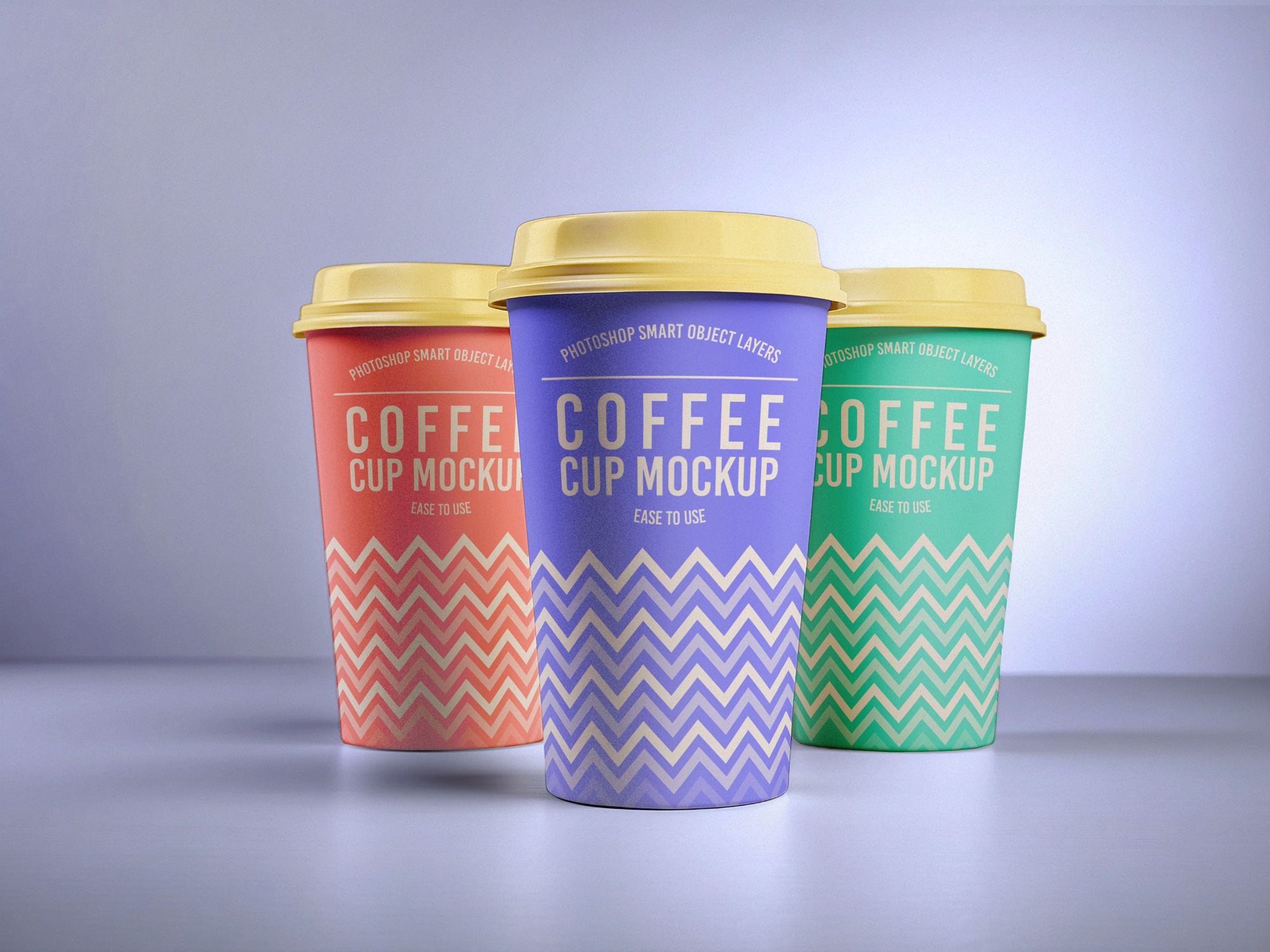 Free Paper Cup Mockup