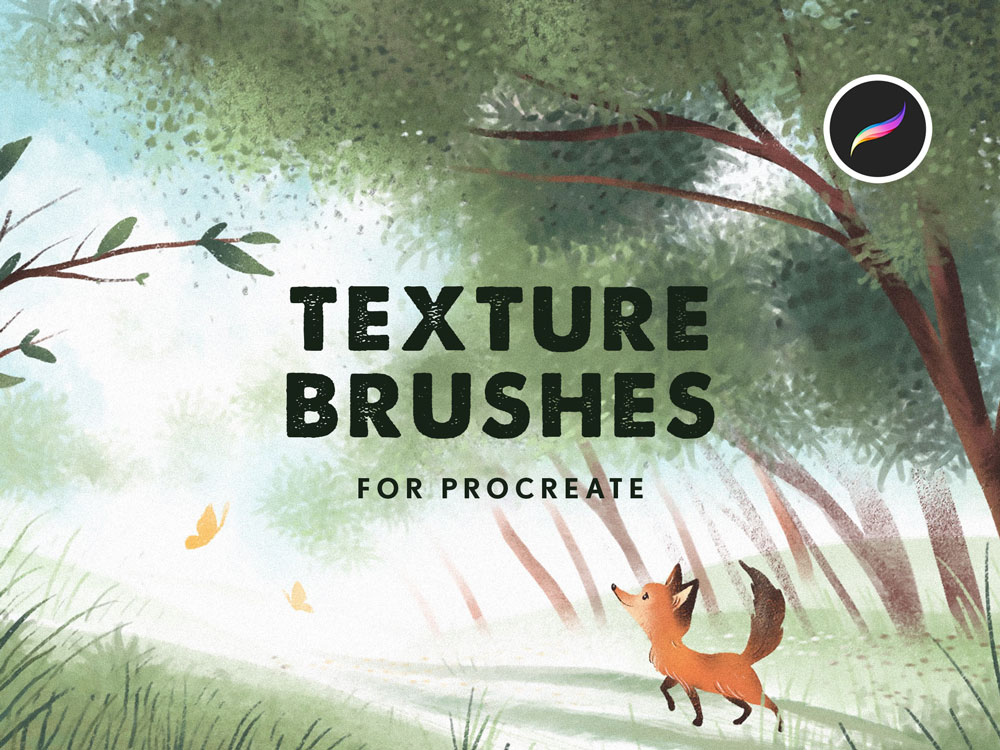 Free Texture Procreate Brushes