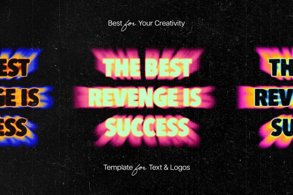 Free Vintage Cosmic Text Effect | Mockuptree