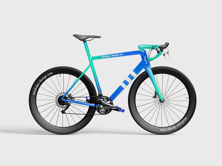 Free Road Bike Mockup | Mockuptree