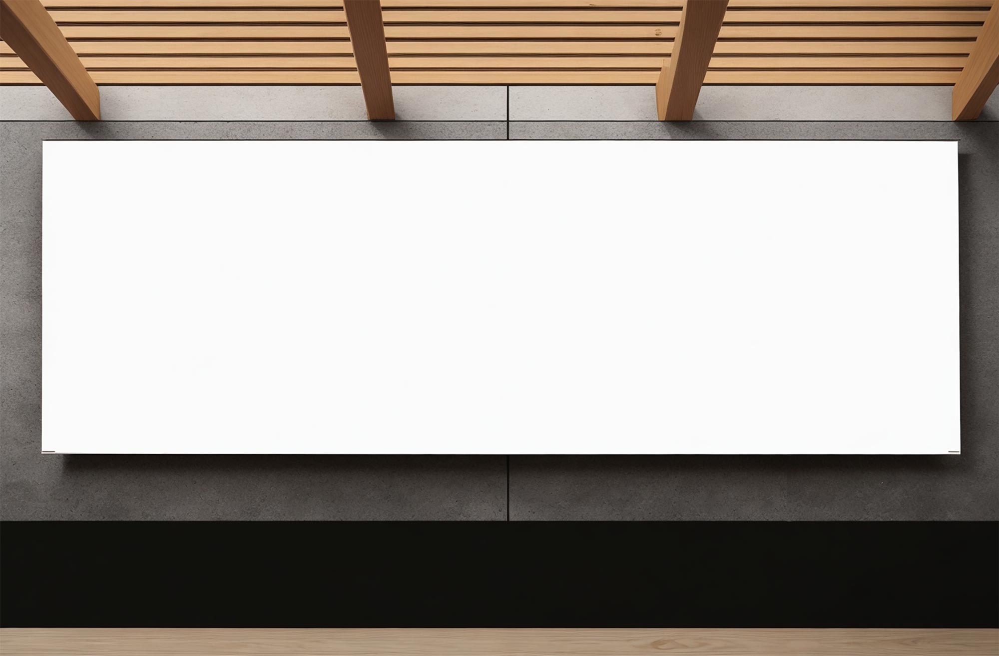 Free Advertising Billboard Mockup