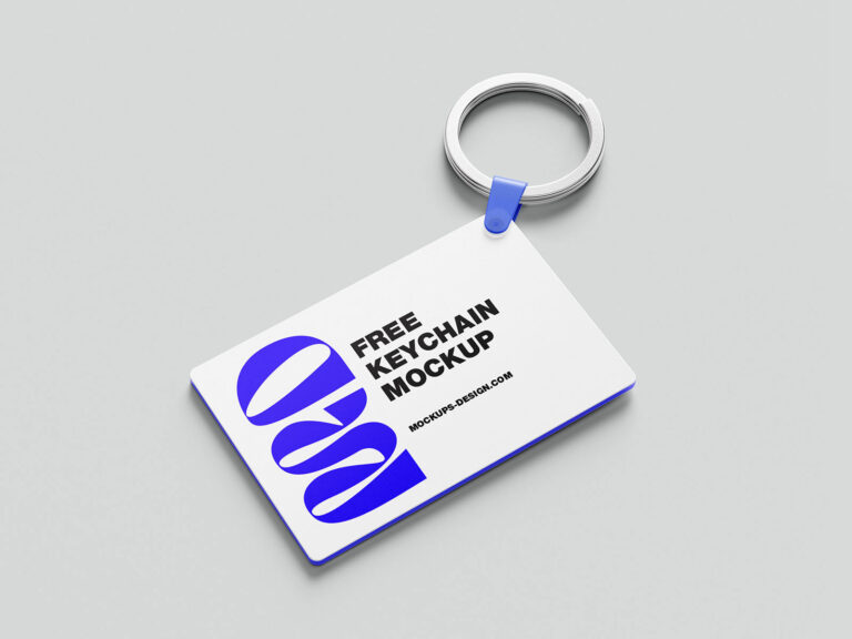 Free Versatile Keychain Mockup | Mockuptree