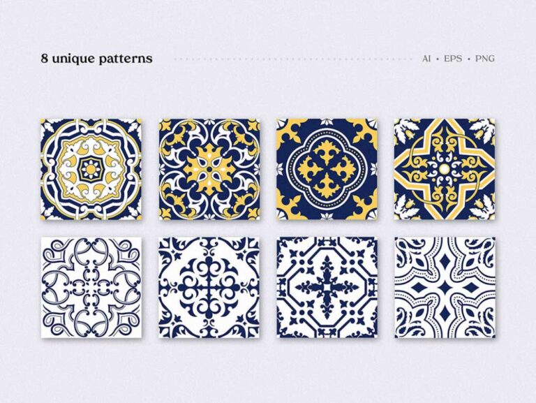 Free Moroccan Geometric Patterns