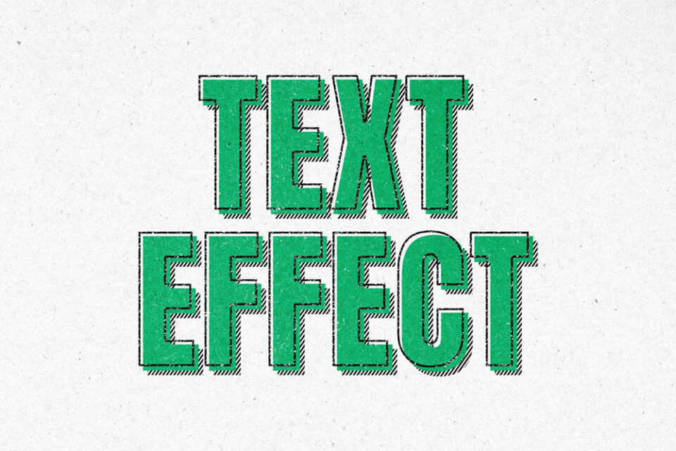 Free Retro Cartoon Text Effect | Mockuptree