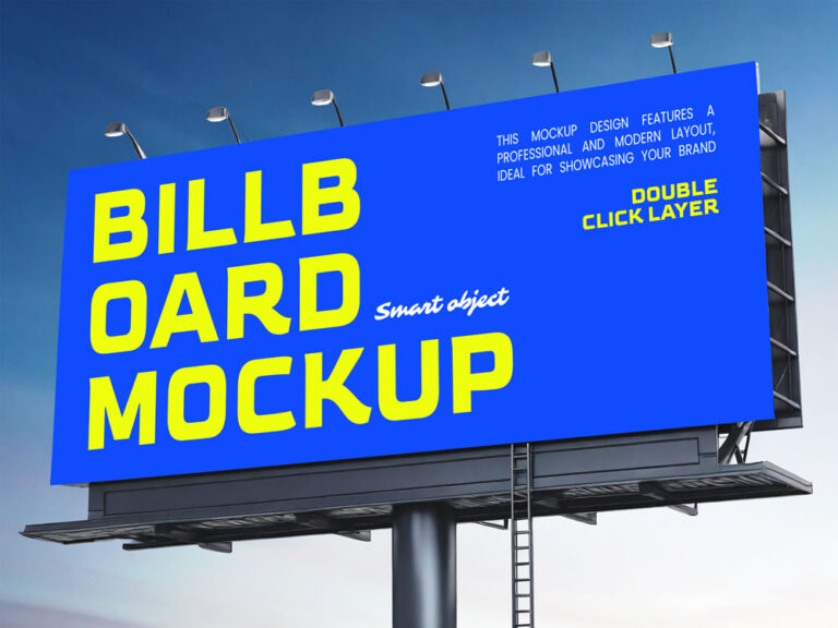 Free City Street Billboard Mockup PSD | Mockuptree