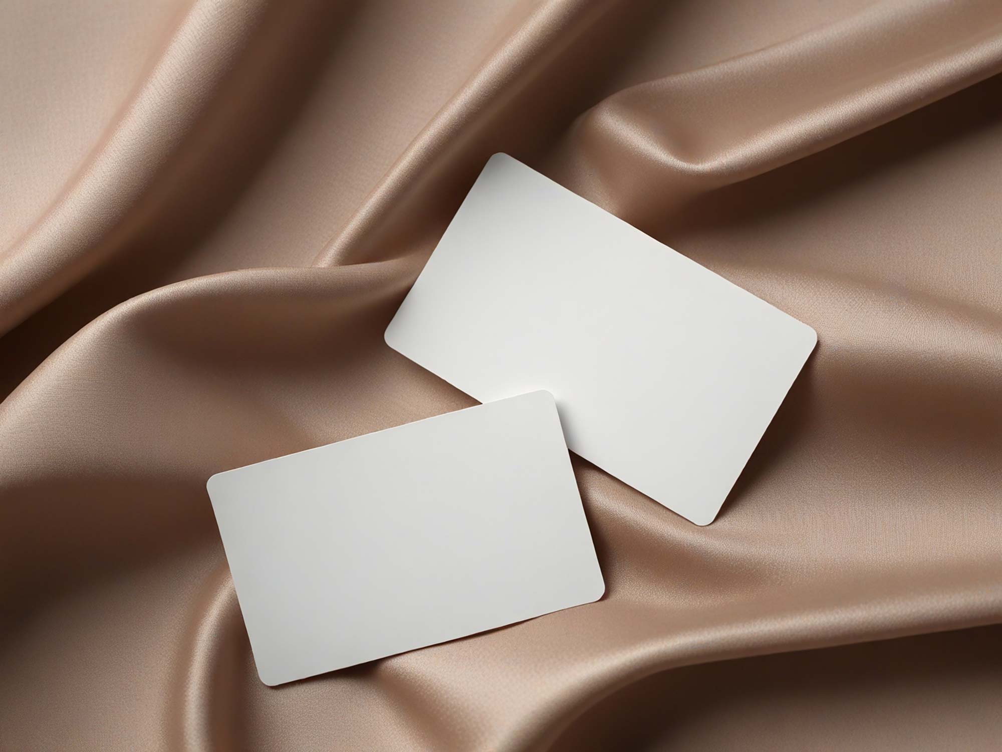 Free Fabric Business Card Mockup Free Fabric Business Card Mockup