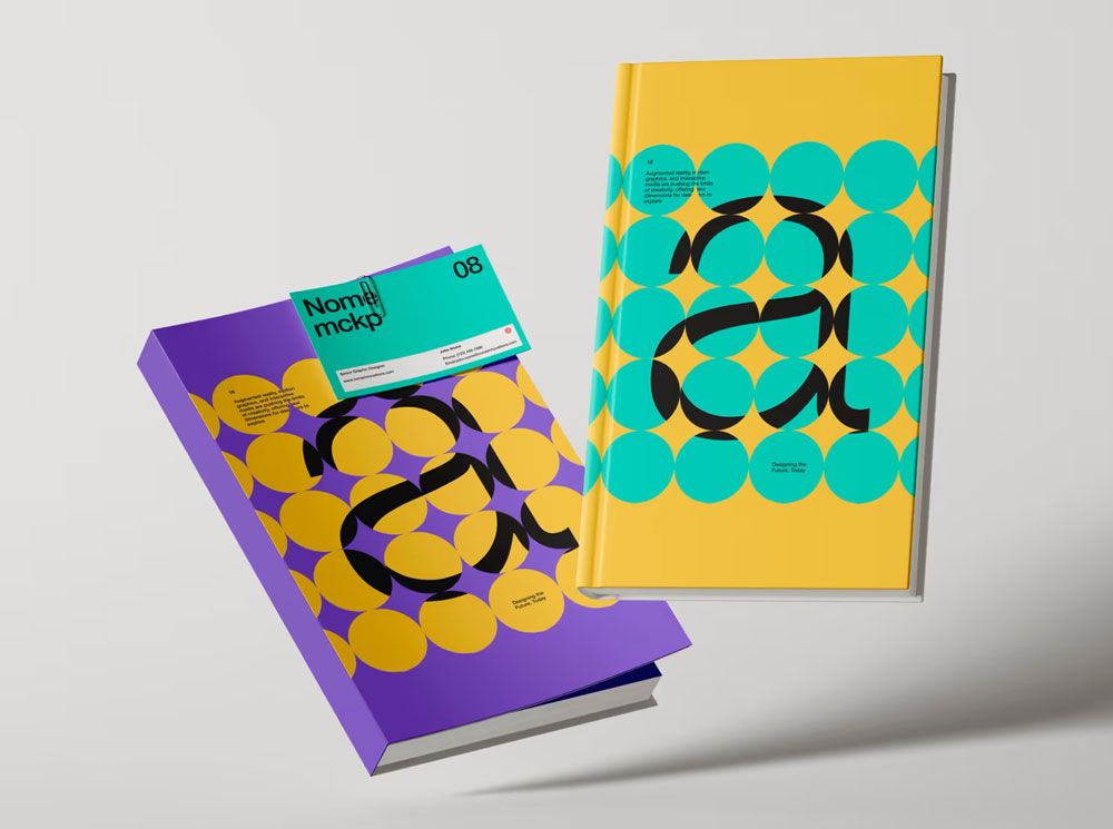 Free Stunning Book Cover Mockup