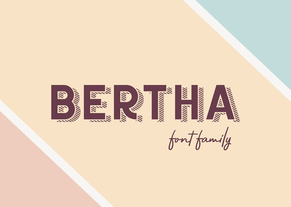 Free Bertha Font Family