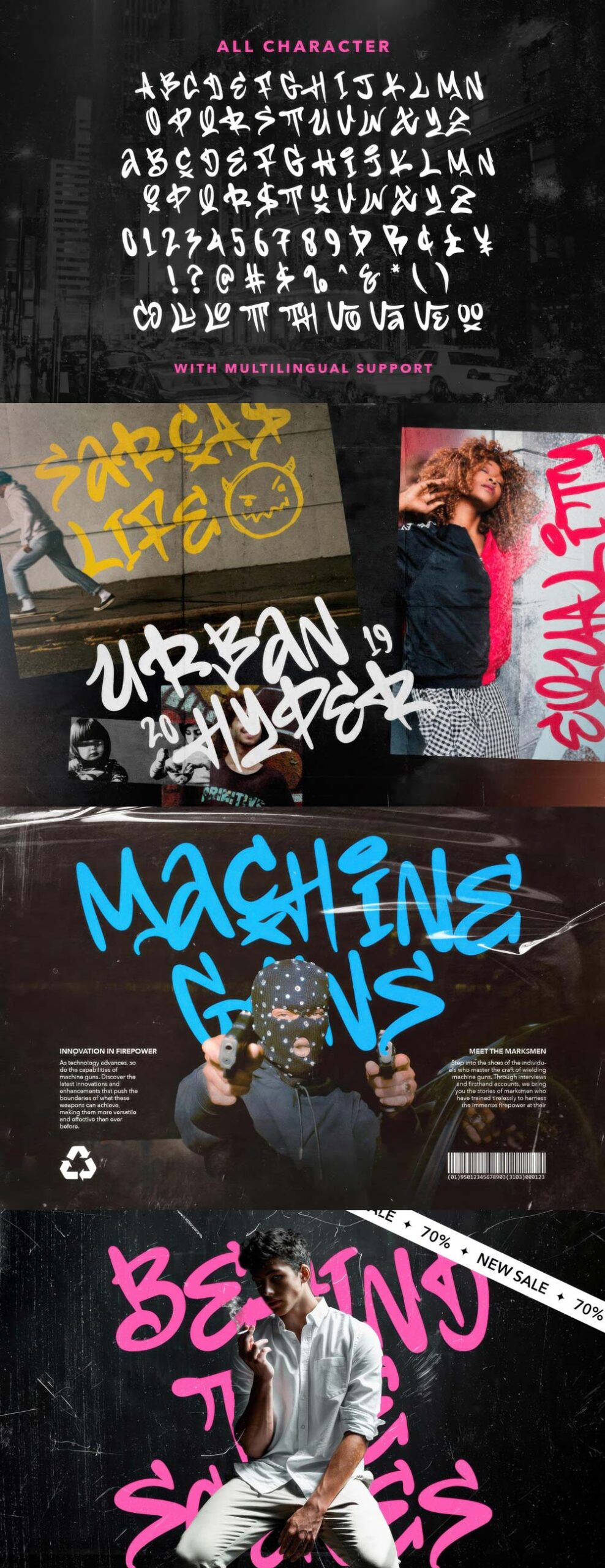 Free Black Discord Graffiti Font Free Black Discord Graffiti Font
