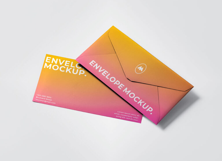 Free Envelope Mockup | Mockuptree