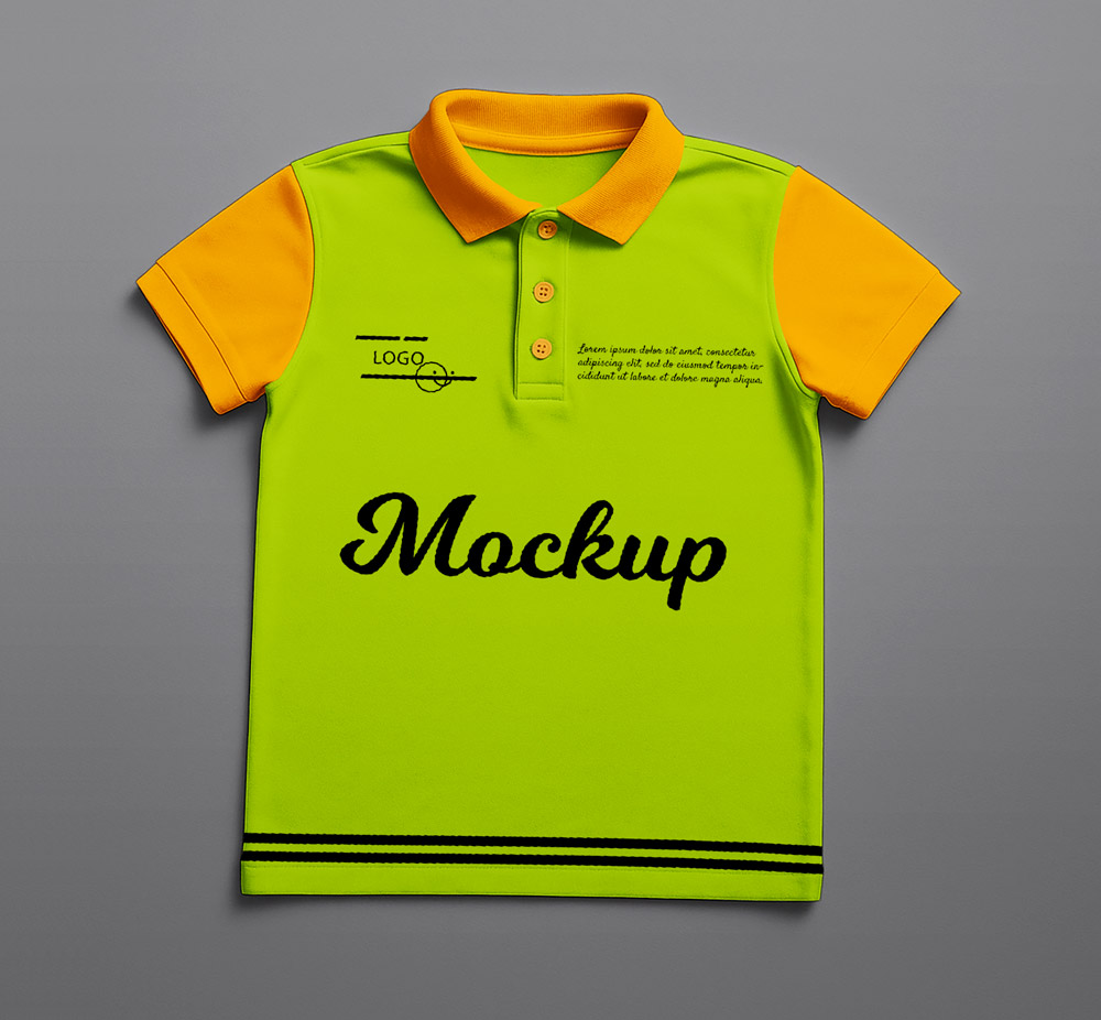 Free Polo Shirt Mockup