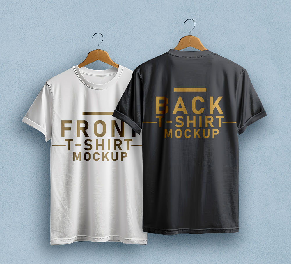 Free Photorealistic T-Shirt Mockup