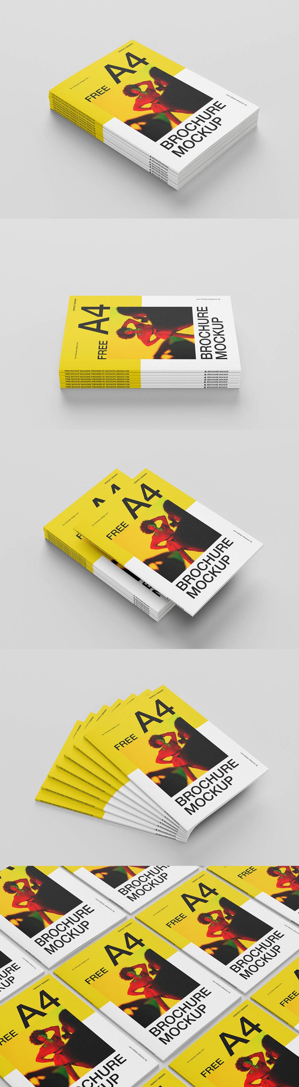 Free A4 Brochure Cover Mockup Free A4 Brochure Cover Mockup