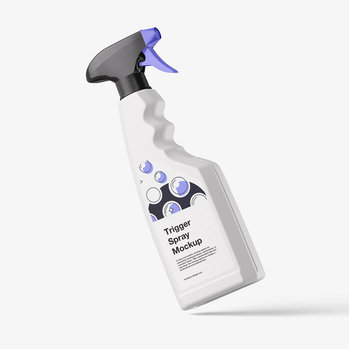 Free Trigger Spray Bottle Mockup