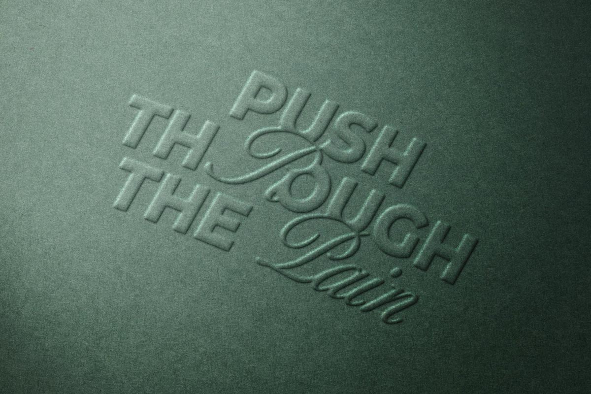 Free Paper Emboss Logo Mockup Free Paper Emboss Logo Mockup