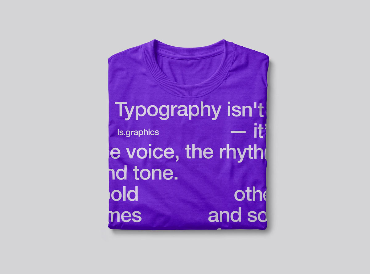 Free Folded T-Shirt Mockup