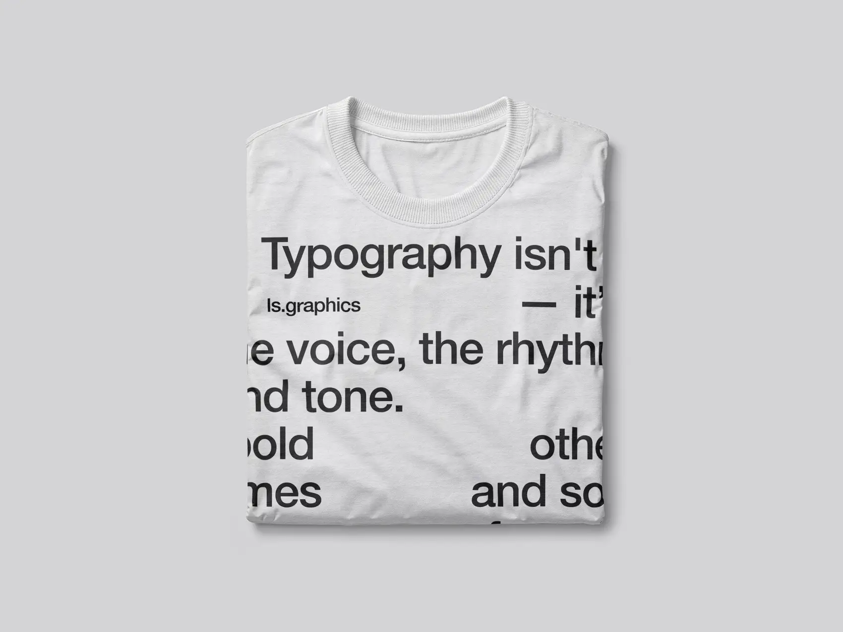 Free Folded T-Shirt Mockups Free Folded T-Shirt Mockups