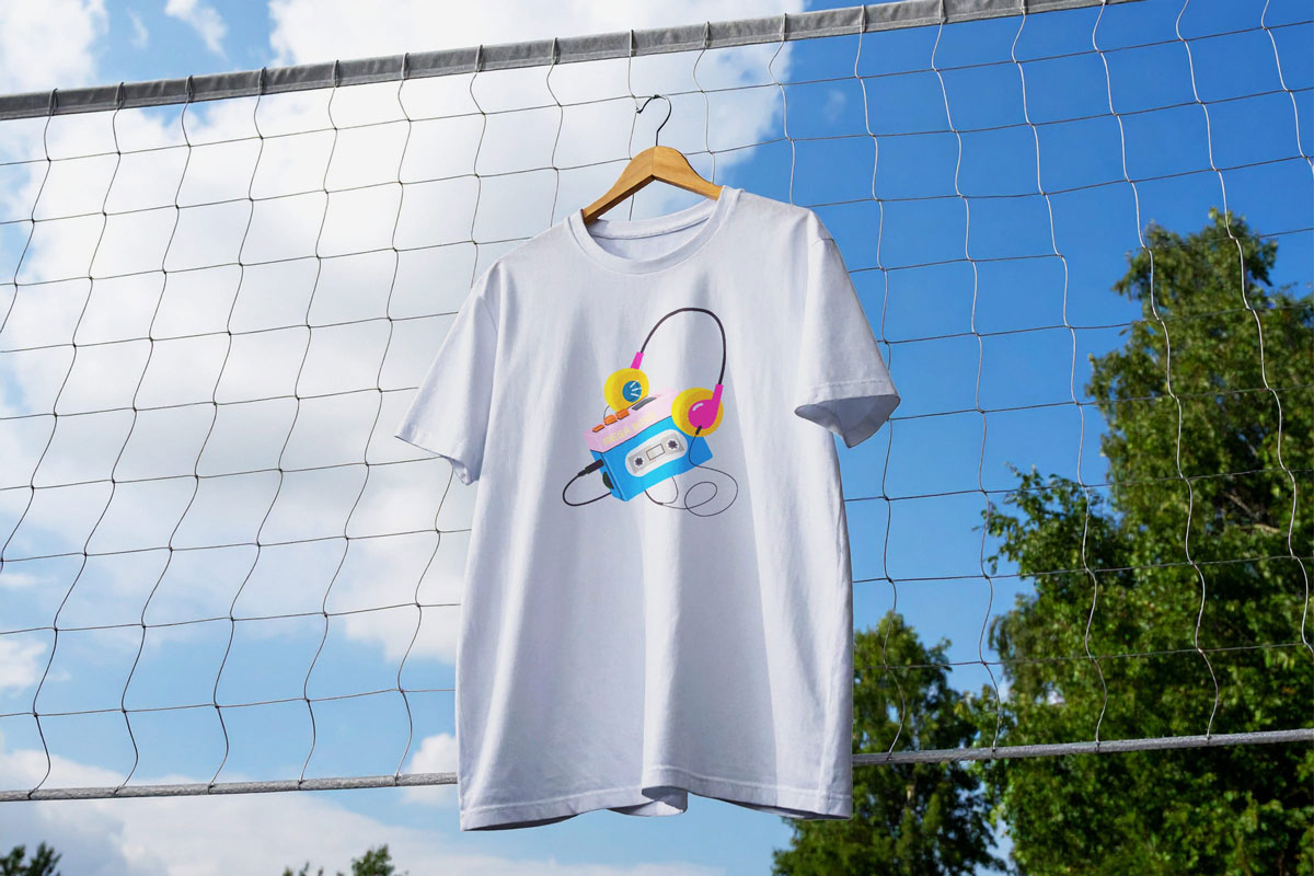 Free Outdoor Hanging T-Shirt Mockup Free Outdoor Hanging T-Shirt Mockup