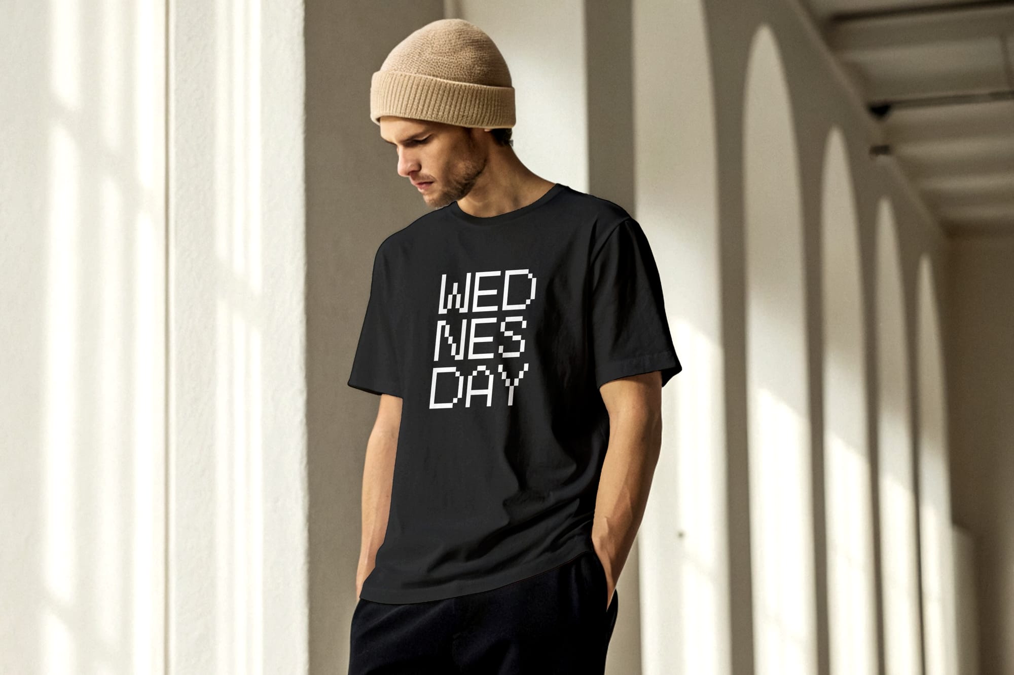 Free Front T-shirt Mockup Free Front T-shirt Mockup