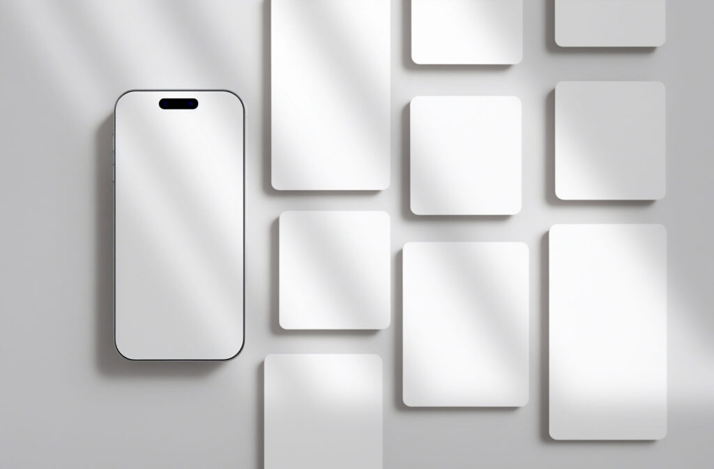 Free Phone Instagram Post Mockup