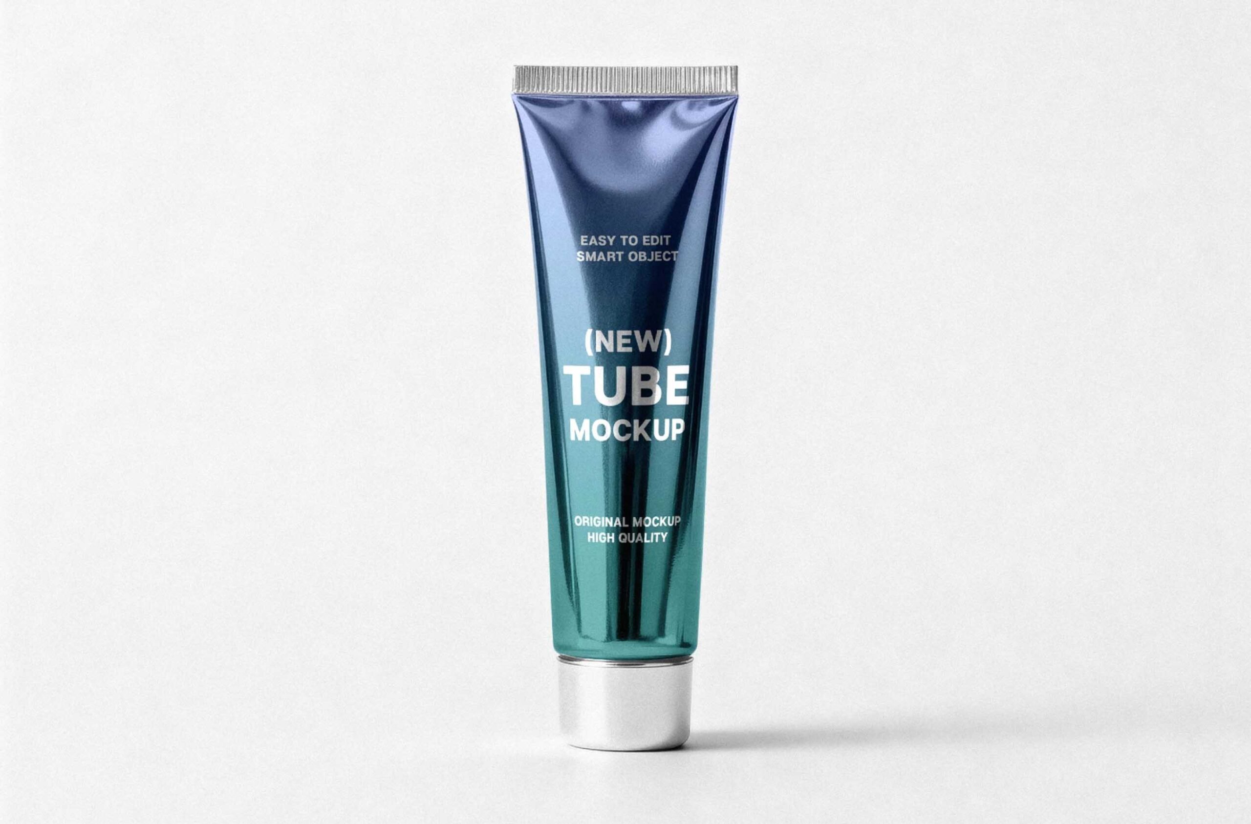 Free Skincare Tube Mockup