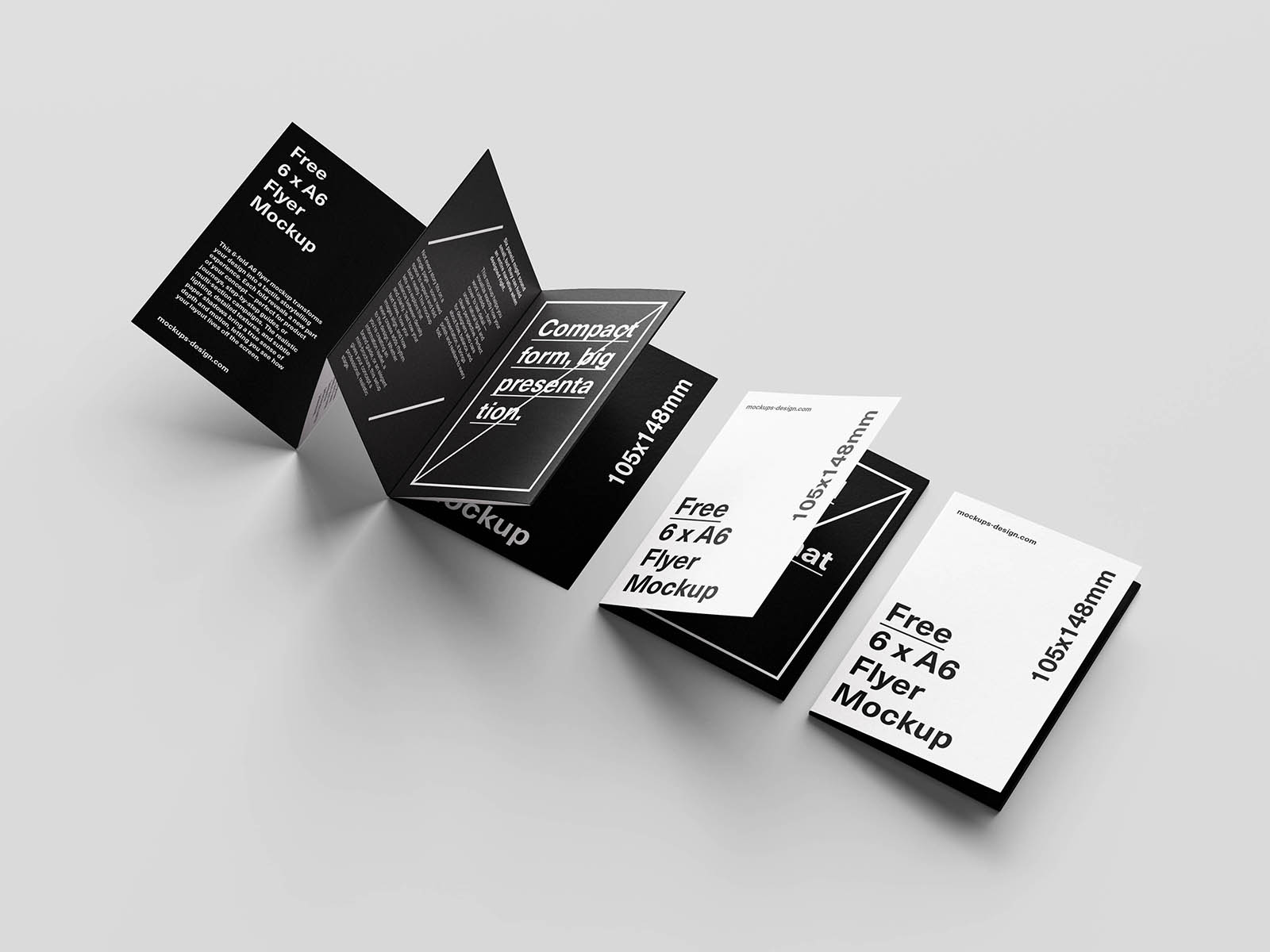 Free Elegant Flyer Mockup