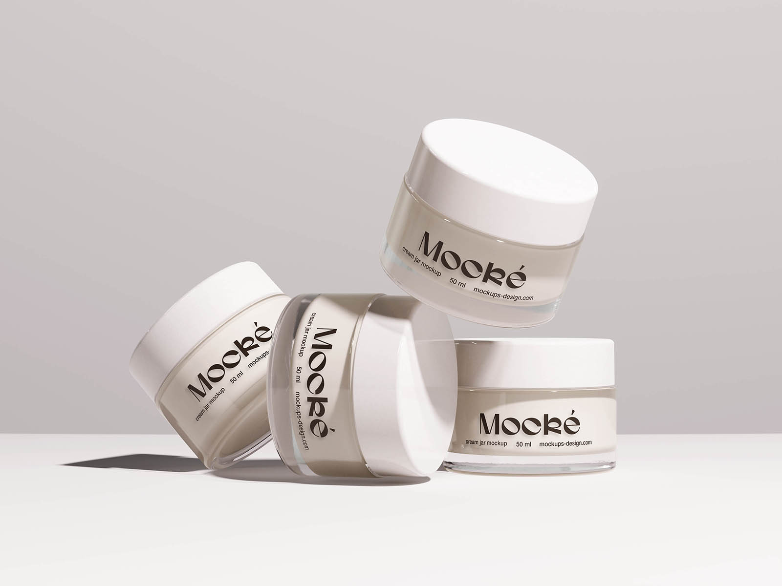 Free Cosmetic Jar Mockups