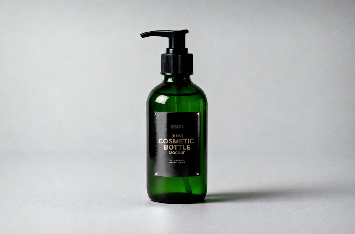 Free Liquid Soap Bottle Mockups Free Liquid Soap Bottle Mockups
