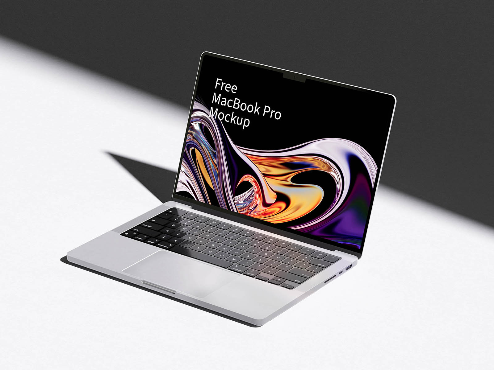 Free Laptop MacBook Pro Mockup