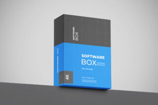 Free Software Box Mockup | Mockuptree