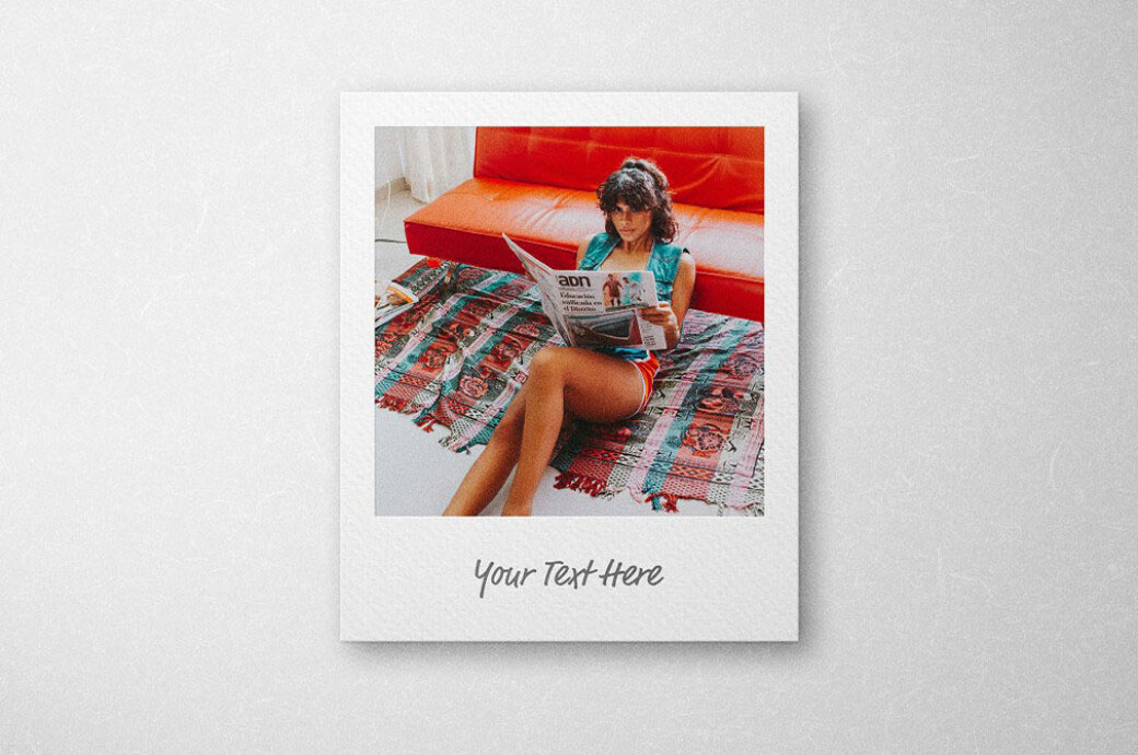 Free Polaroid Frame Mockup Free Polaroid Frame Mockup
