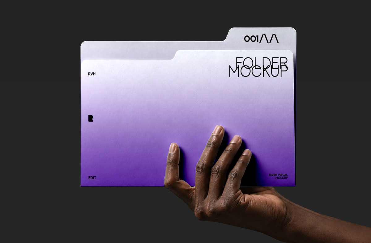 Free Folder Mockup