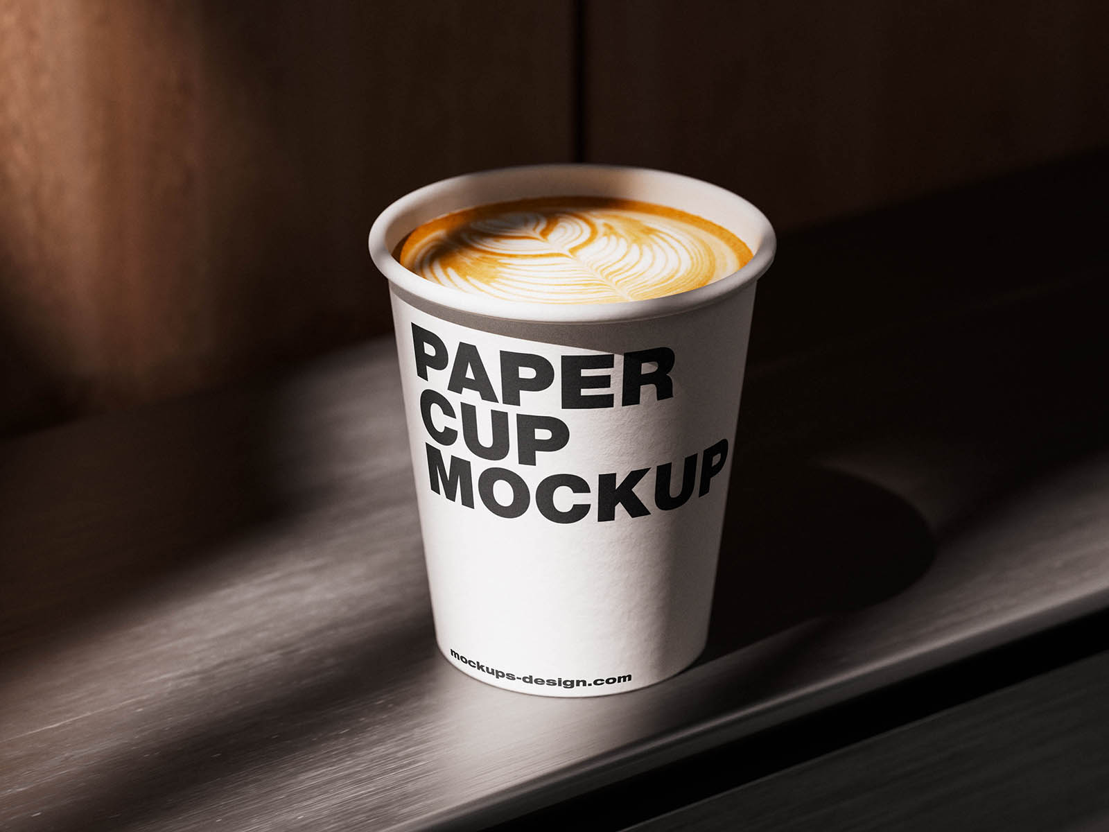 Free Paper Coffee Cup Mockup Free Paper Coffee Cup Mockup