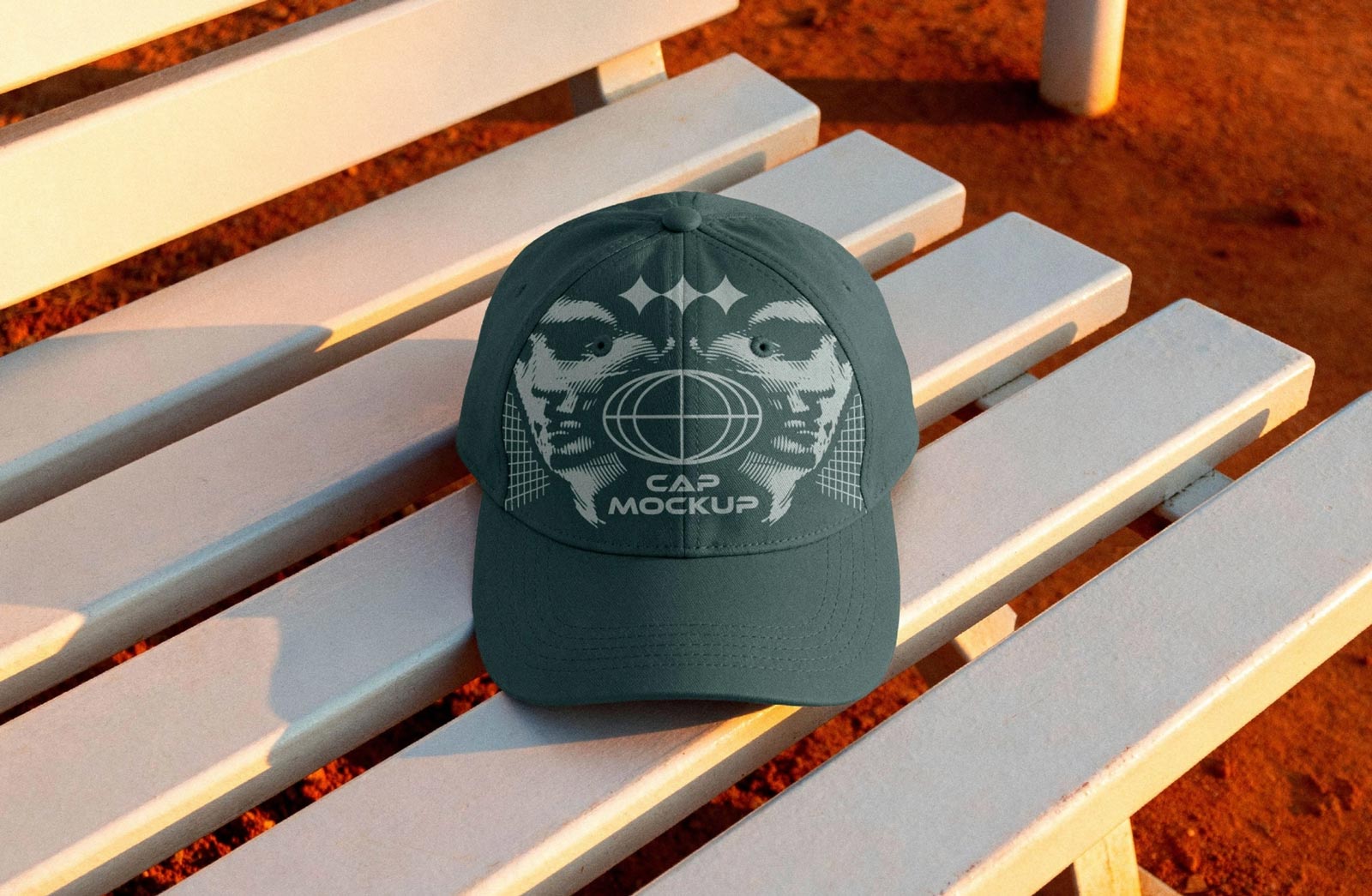 Free Baseball Cap Mockup Free Baseball Cap Mockup