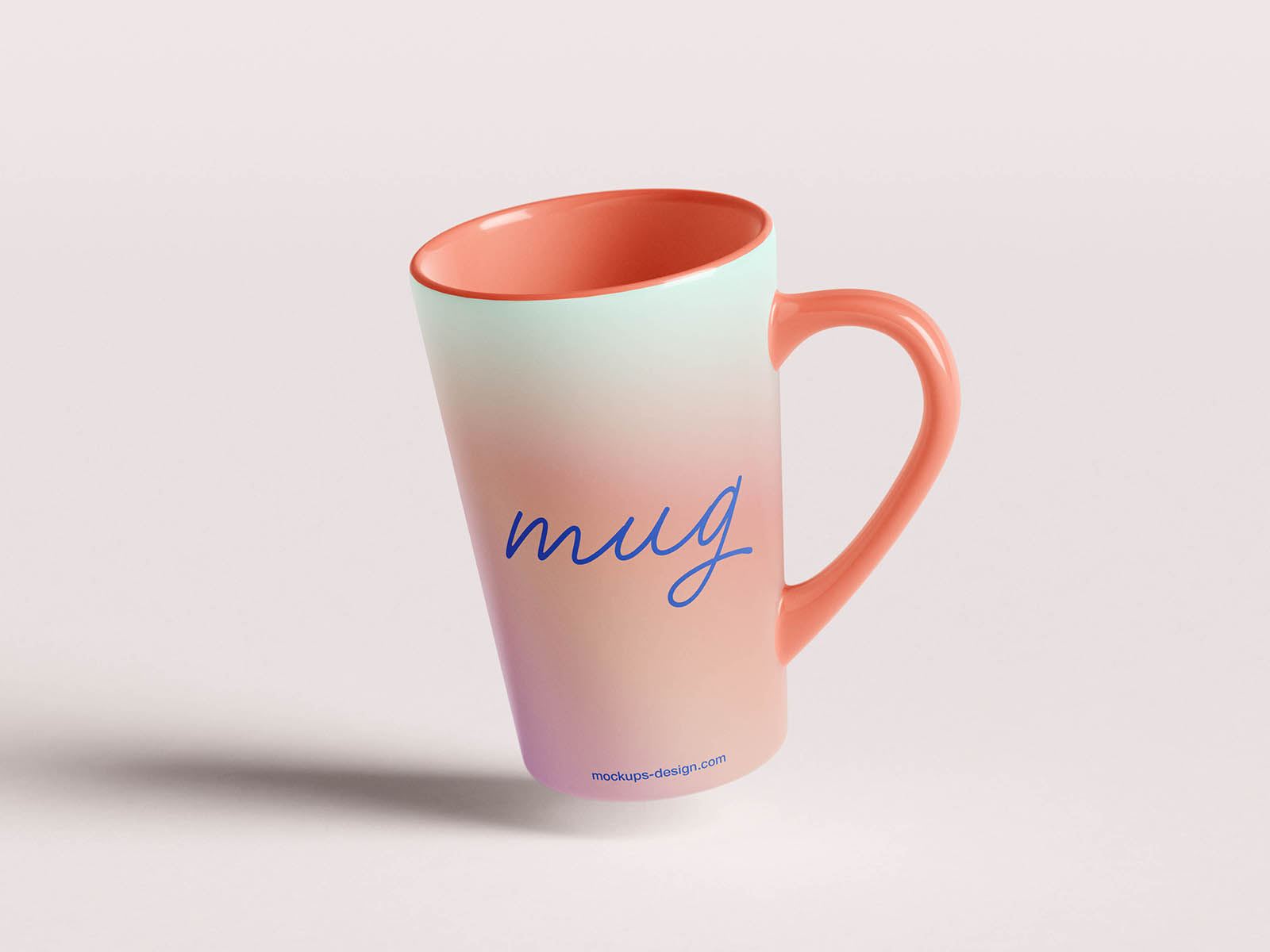 Free Tapered Mug Mockup
