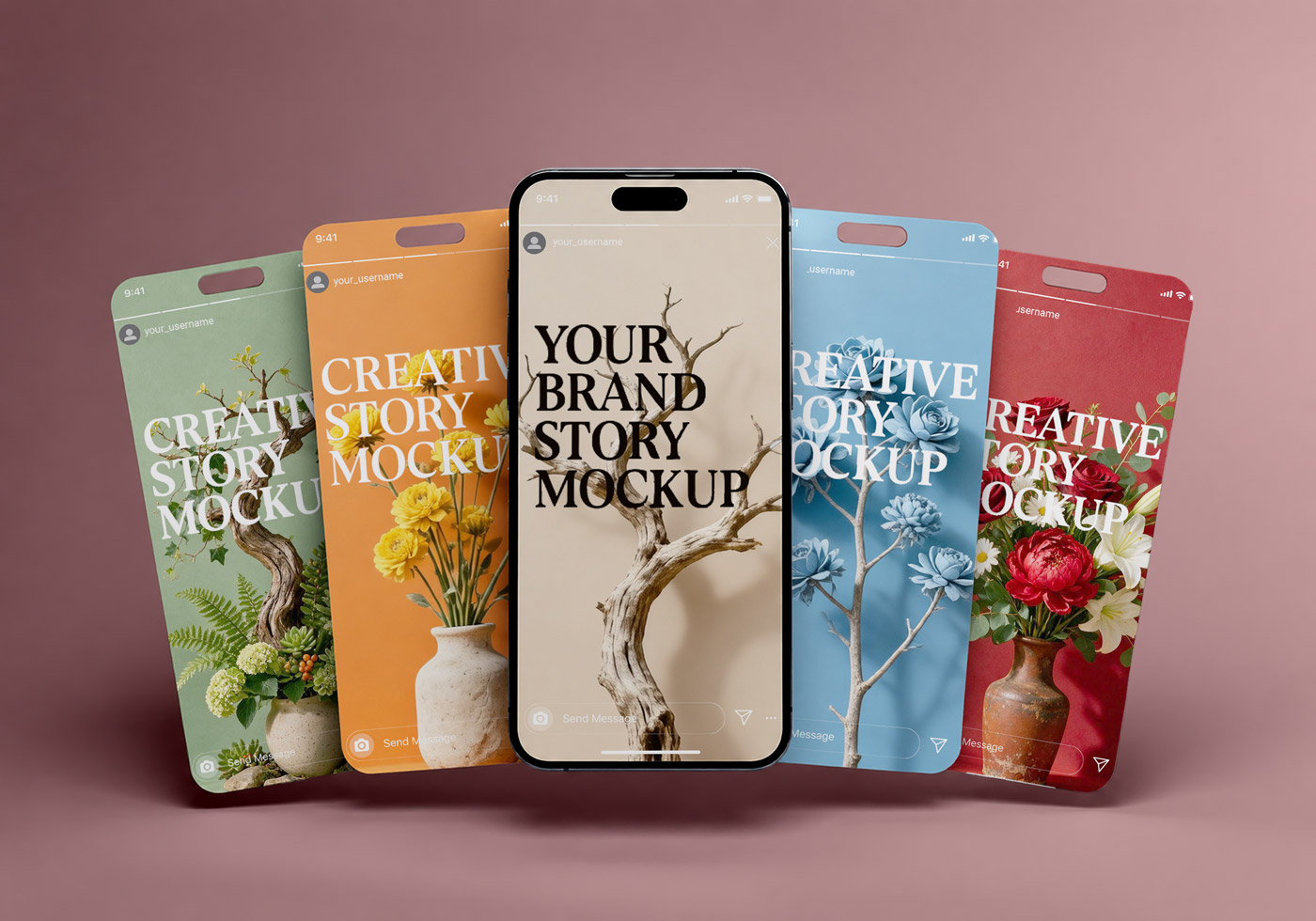 Free Instagram Story Mockup