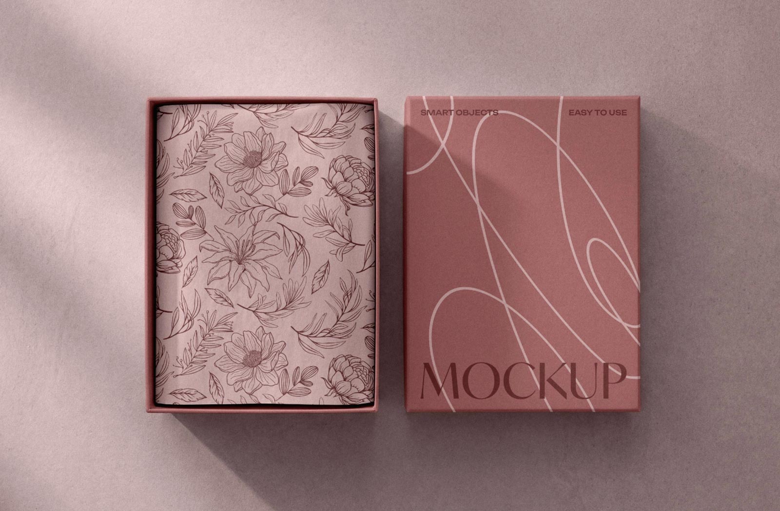 Free Tissue Paper Box Mockup