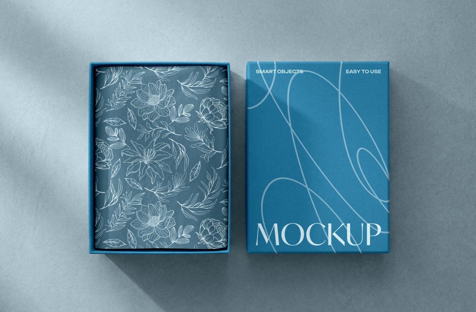 Free Tissue Paper Box Mockup