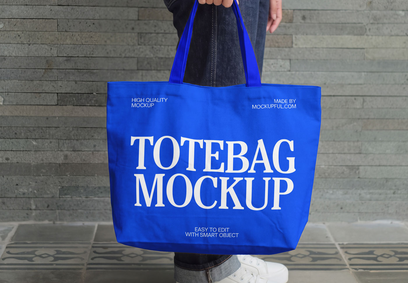 Free Realistic Fabric Tote Bag Mockup Free Realistic Fabric Tote Bag Mockup