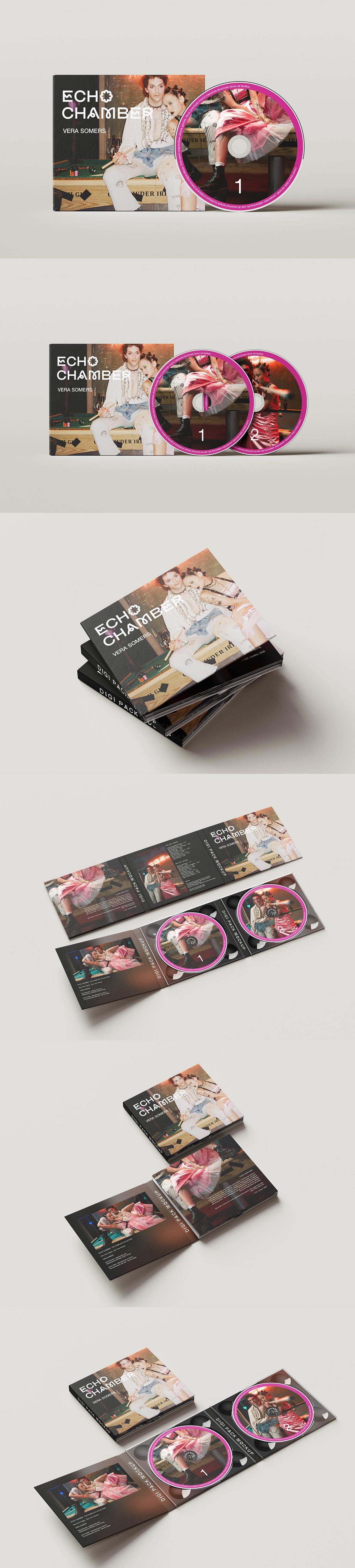 Free Double Disc Digipak Mockup Free Double Disc Digipak Mockup