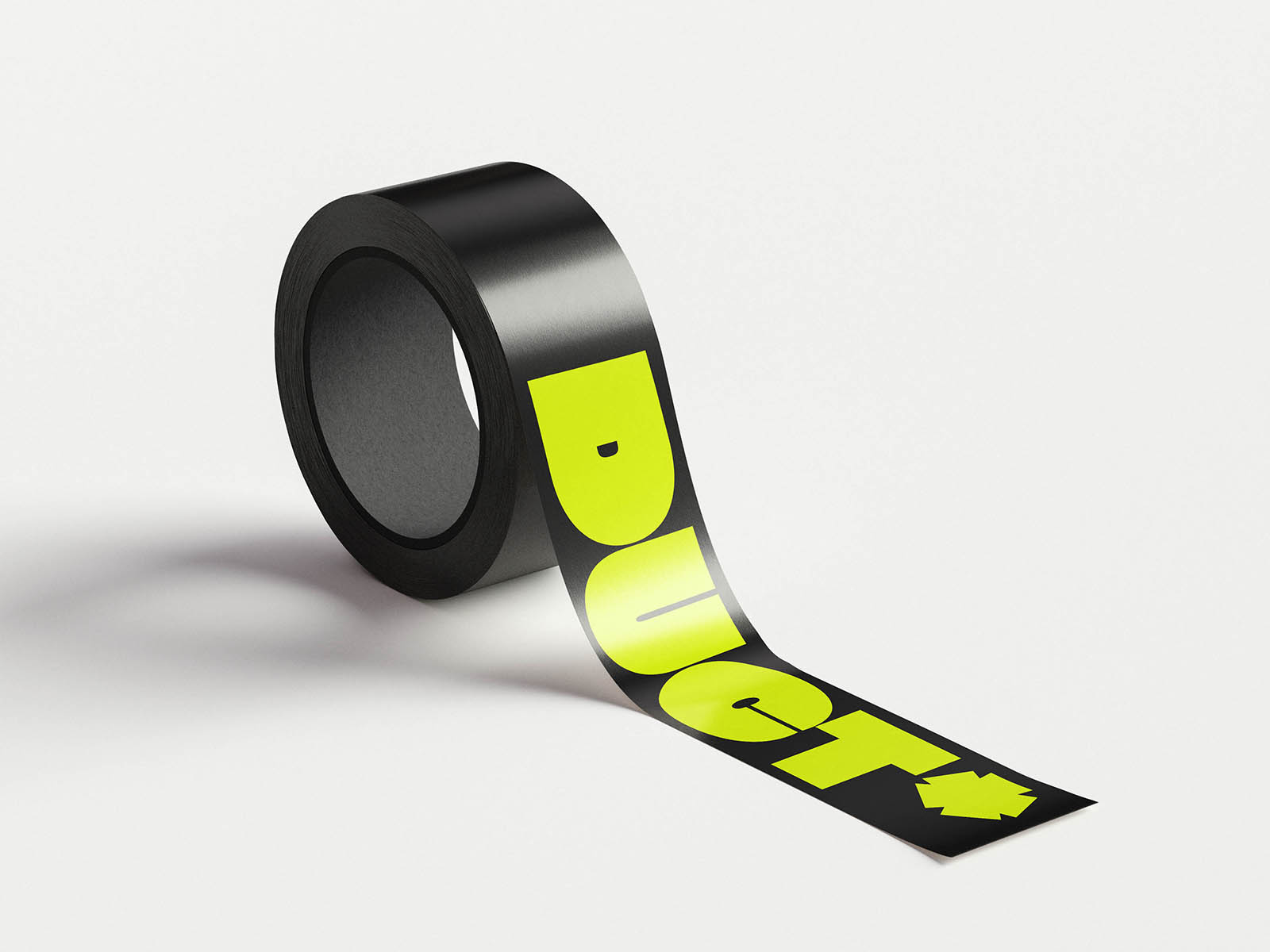Free Unrolled Duct Tape Mockup Free Unrolled Duct Tape Mockup