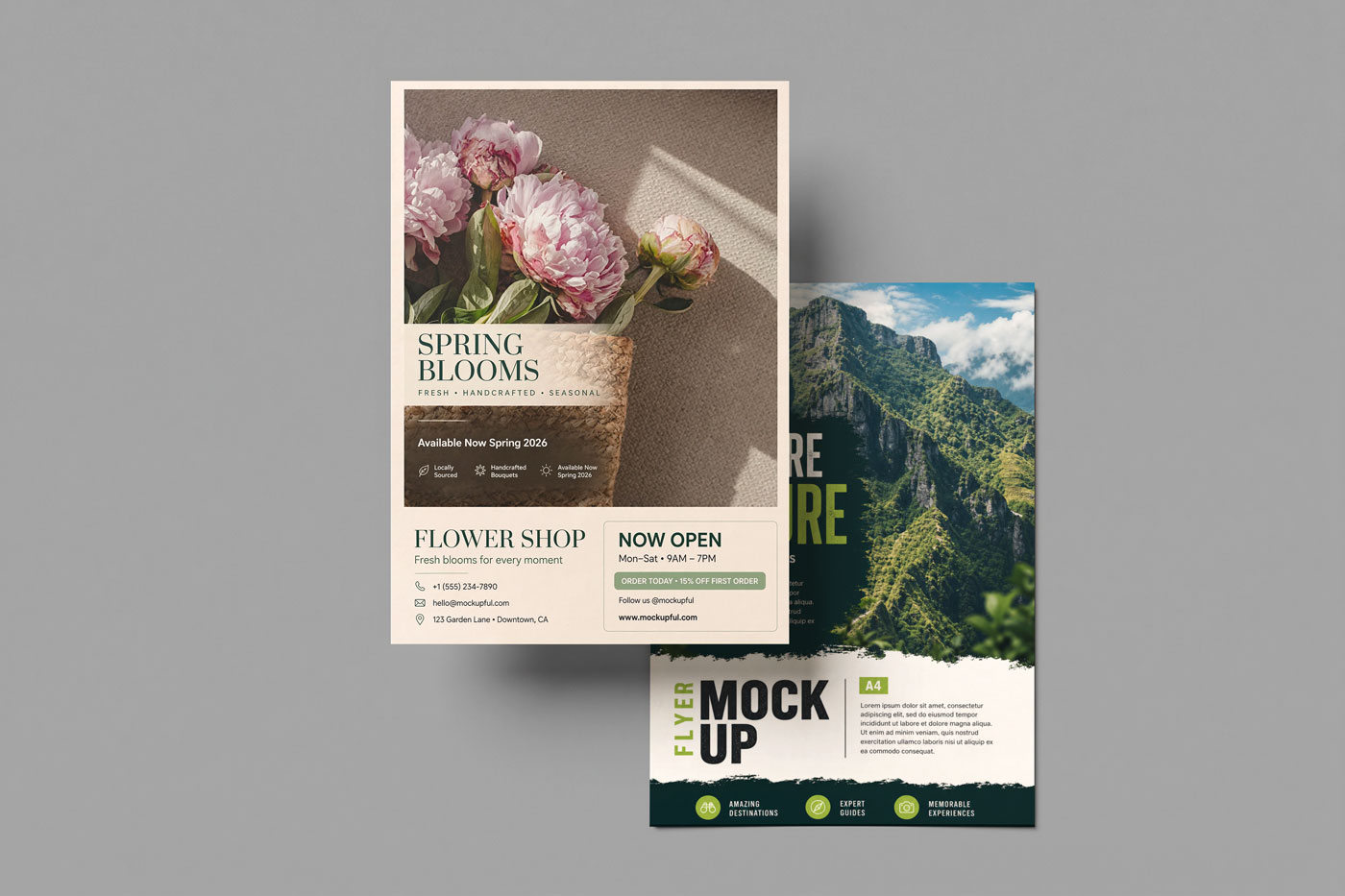 Free A4 Paper Flyer Mockup Free A4 Paper Flyer Mockup
