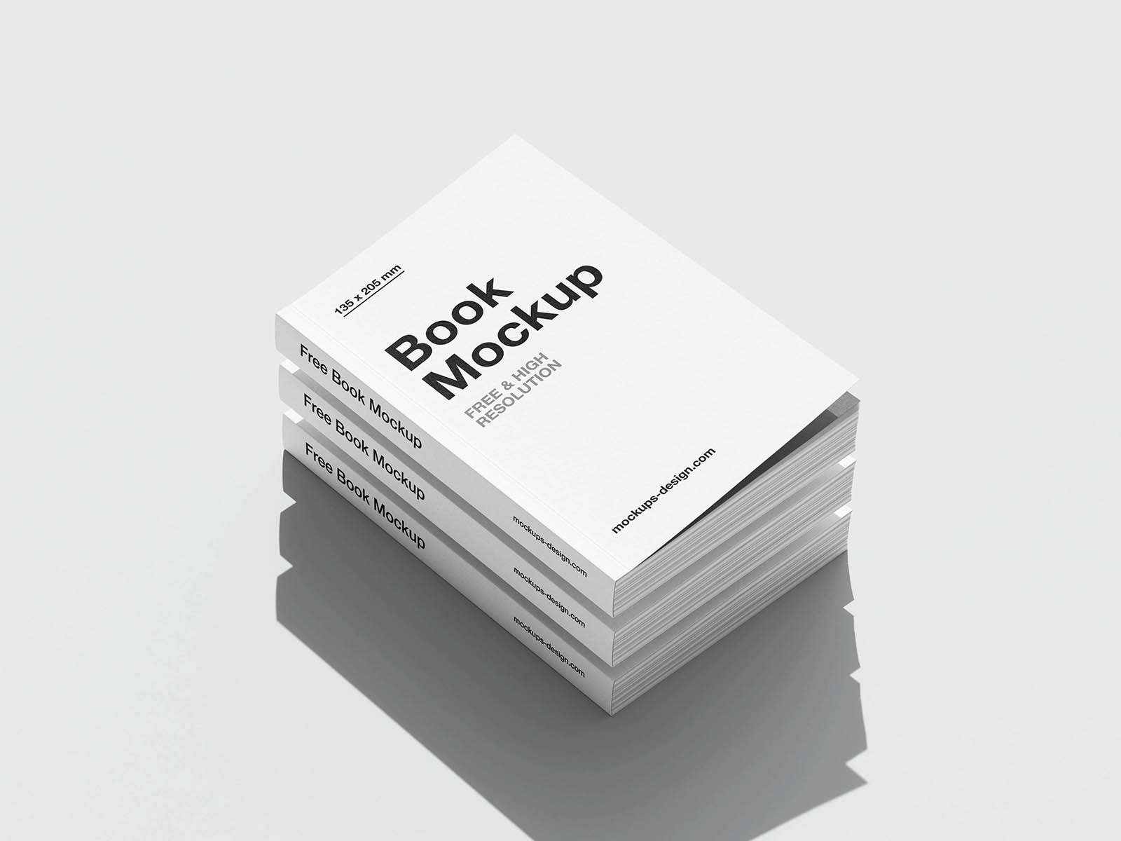Free Softcover Book Mockup Free Softcover Book Mockup