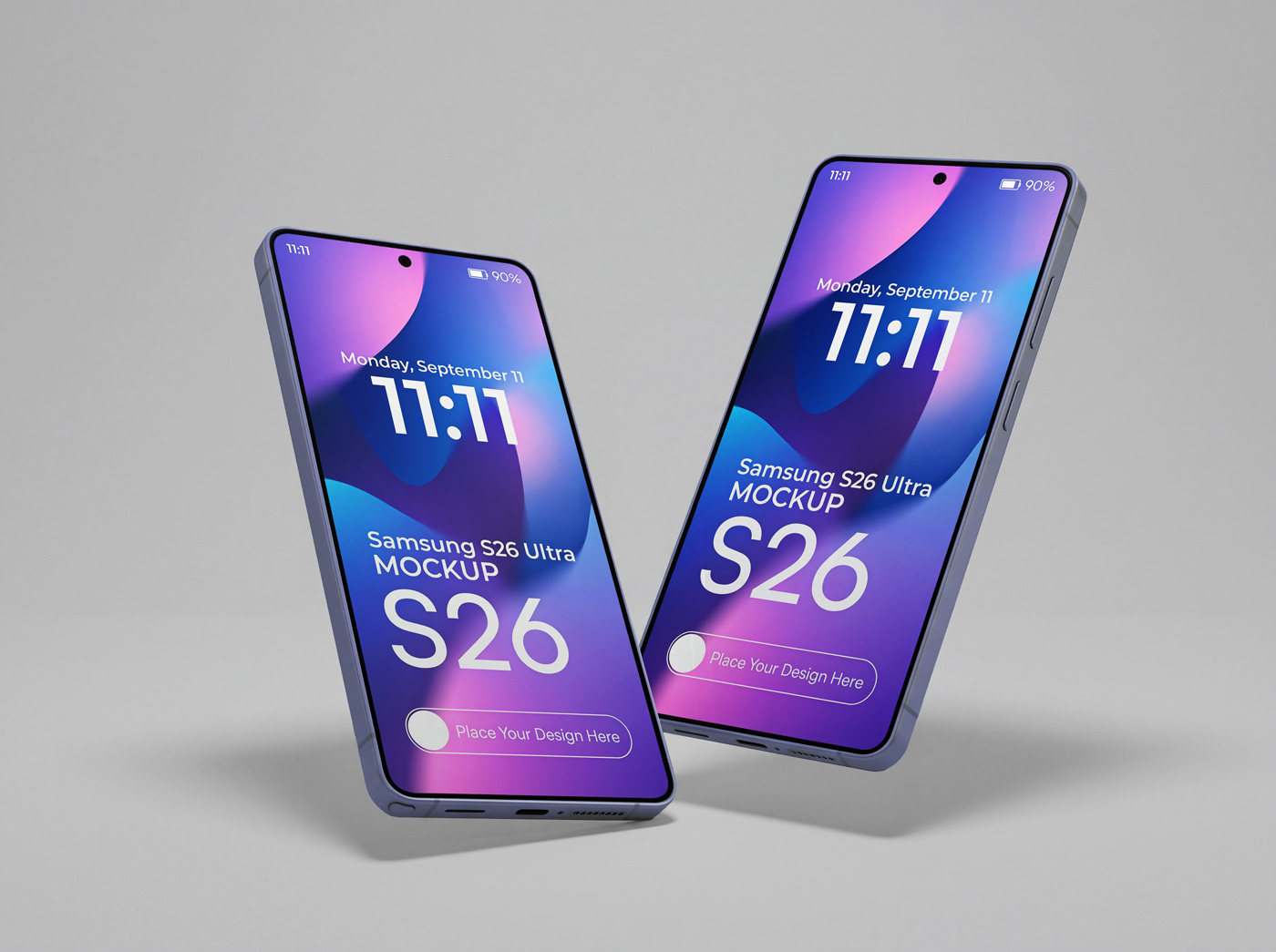 Free Samsung S26 Ultra Mockup